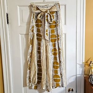 Sseko Geometric Print flowy pants